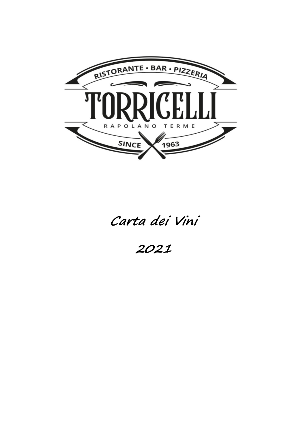 Carta Dei Vini 2021