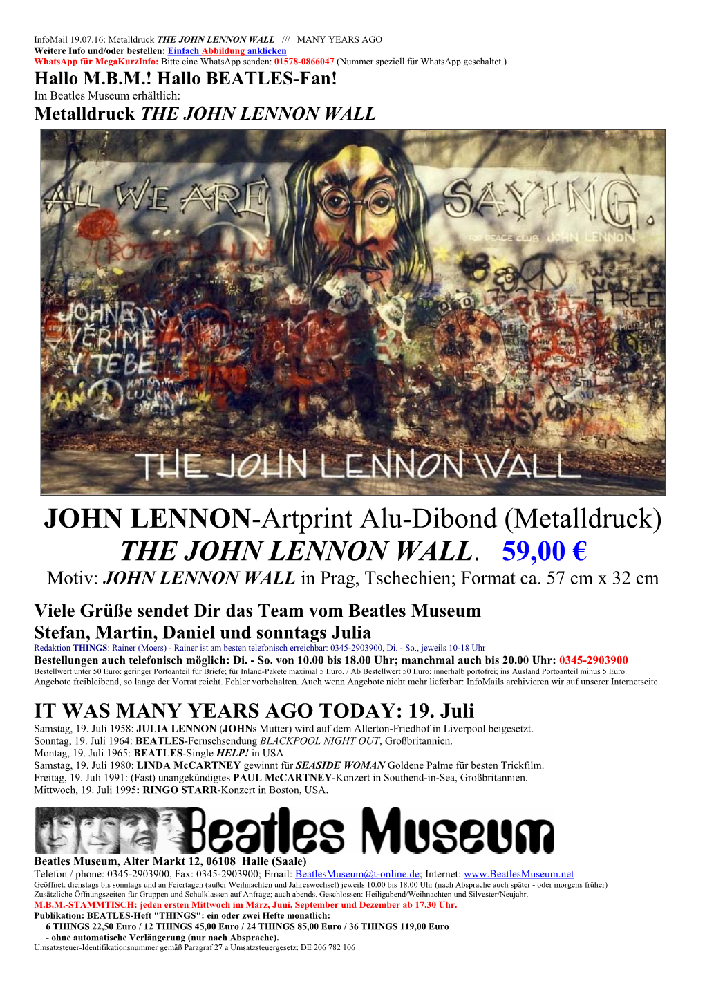 John Lennon Wall