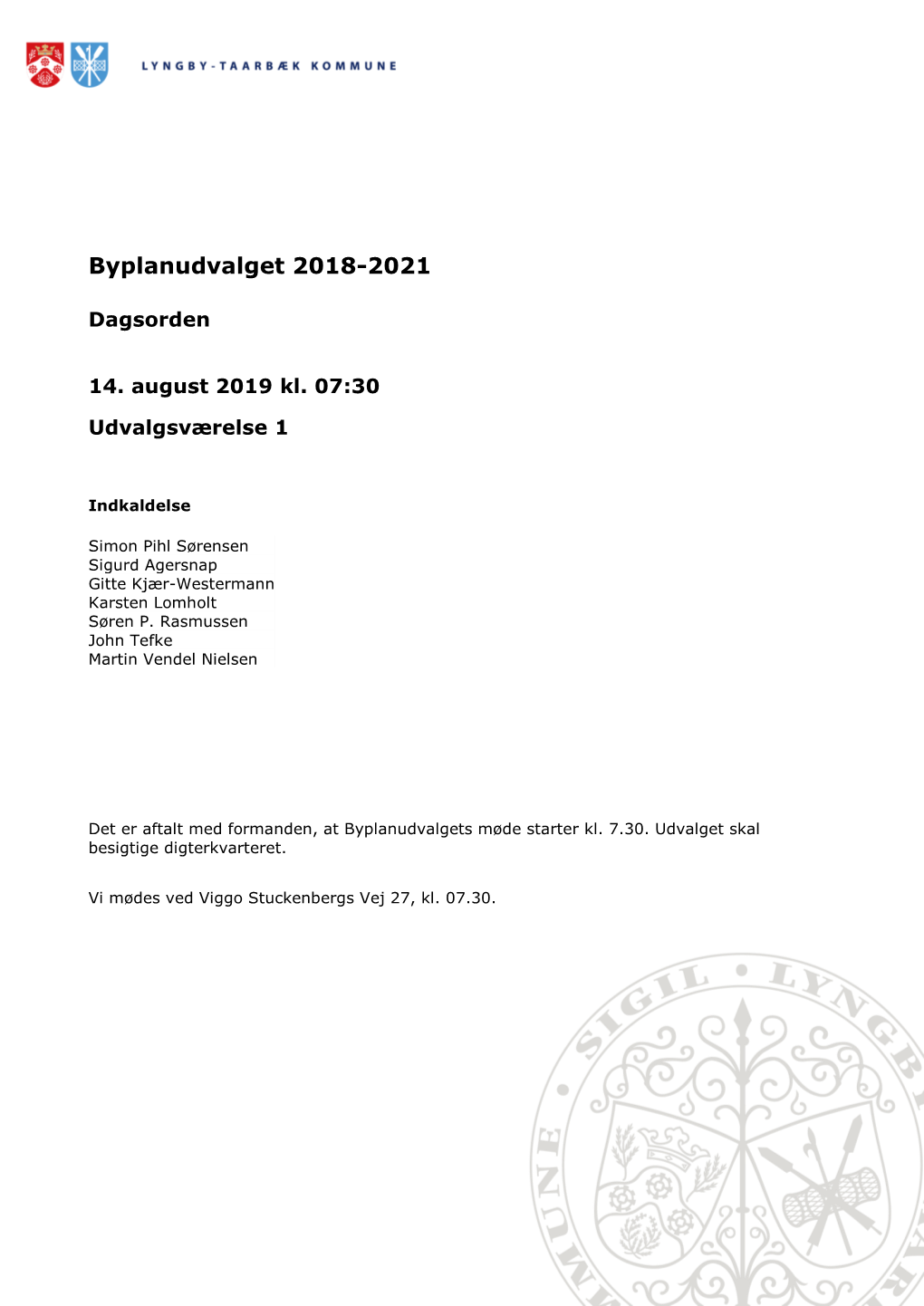 Byplanudvalget 2018-2021