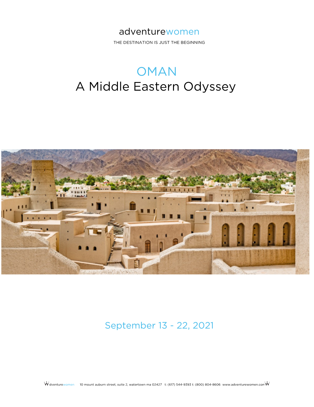 OMAN a Middle Eastern Odyssey