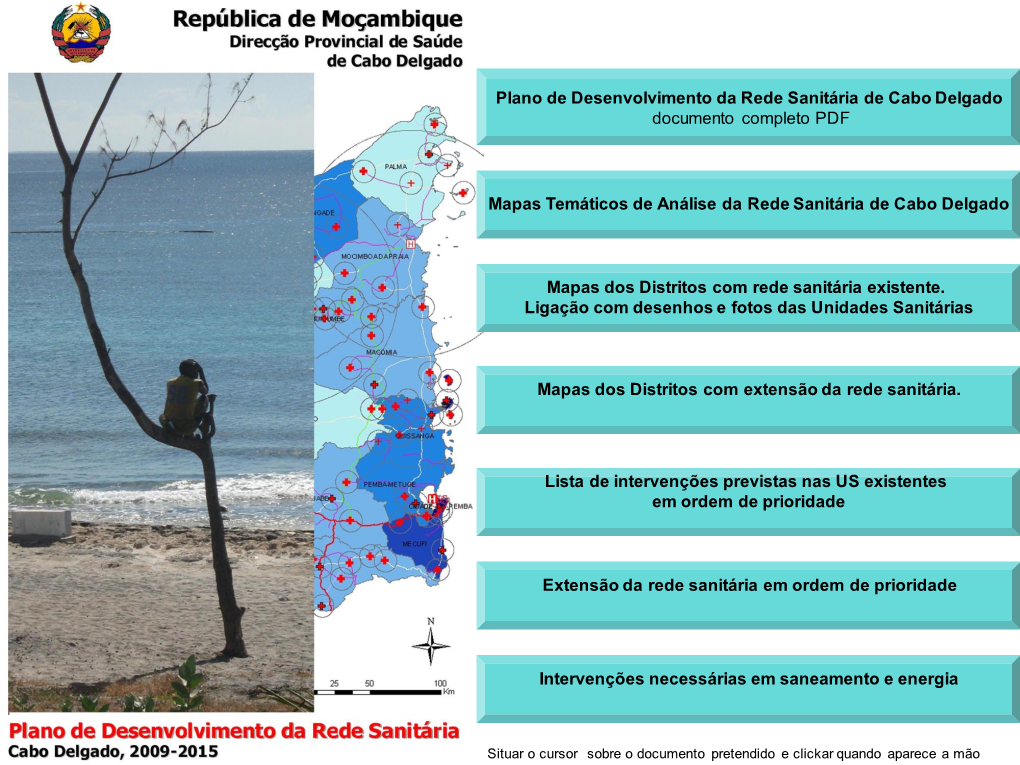 Plano De Desenvolvimento Da Rede Sanitária De Cabo Delgado Documento Completo PDF