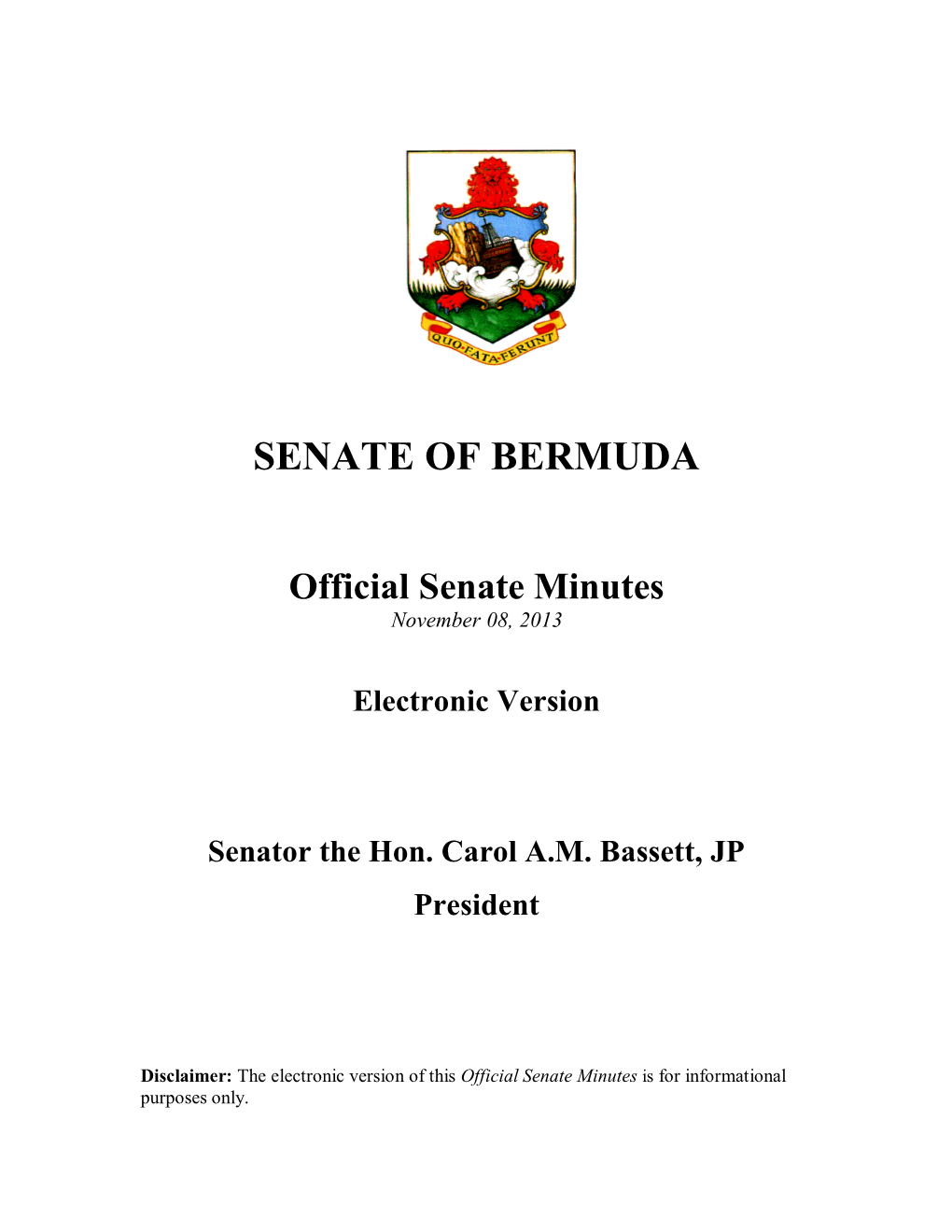 Senate of Bermuda