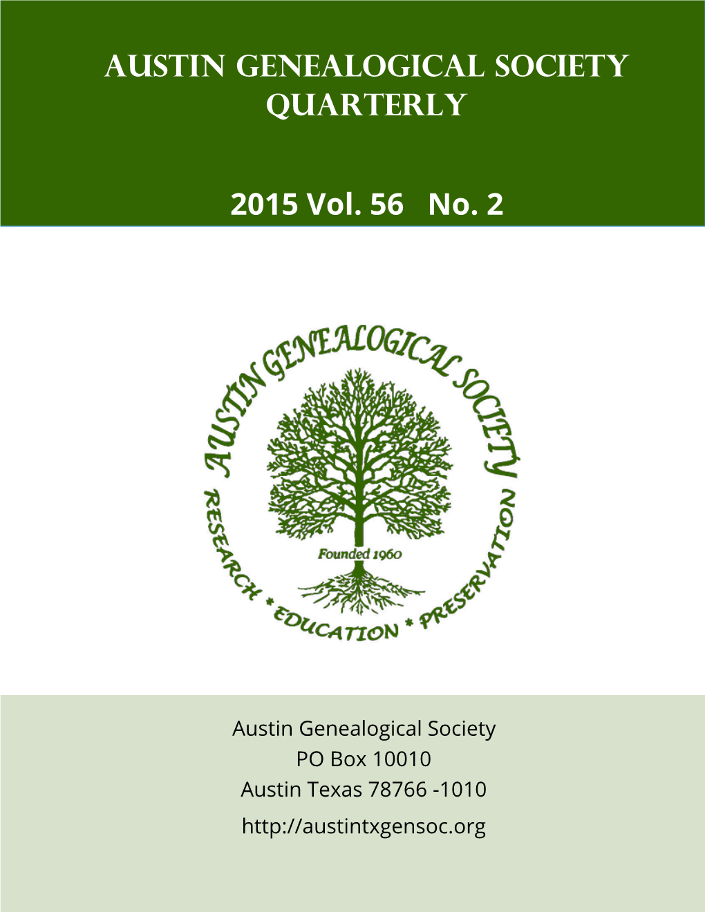 AGS Quarterly December 2014