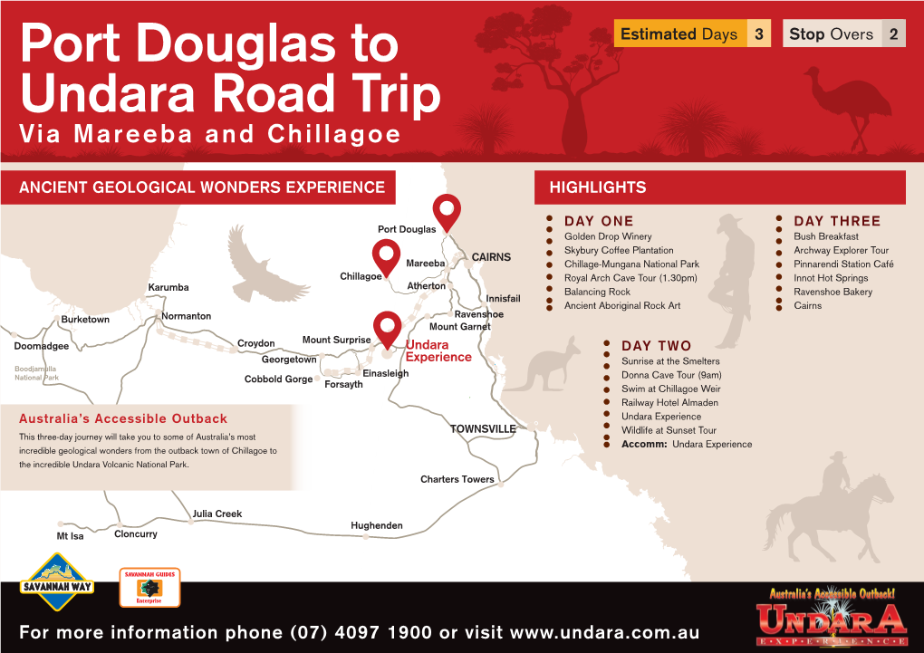 Two Night Port Douglas Chillagoe Undara Experience