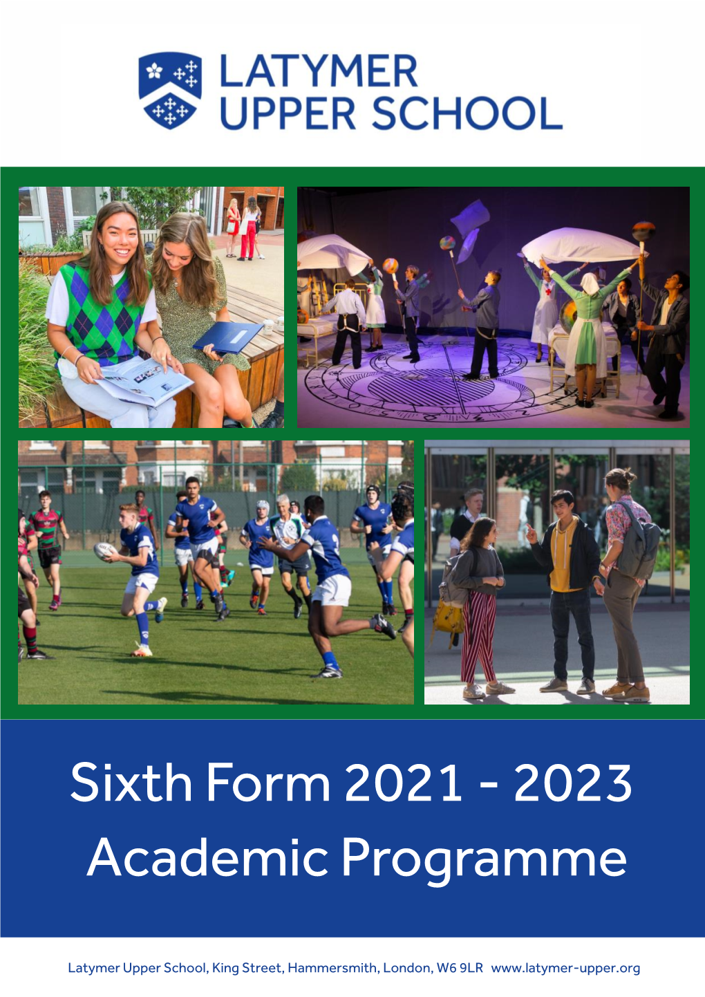 Sixth Form 2021 - 2023 Academic Programme