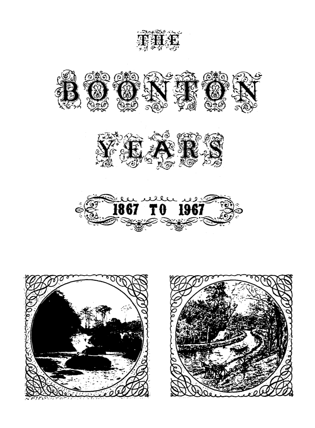 BOONTON on ITS 100Th ANNIVERSARY