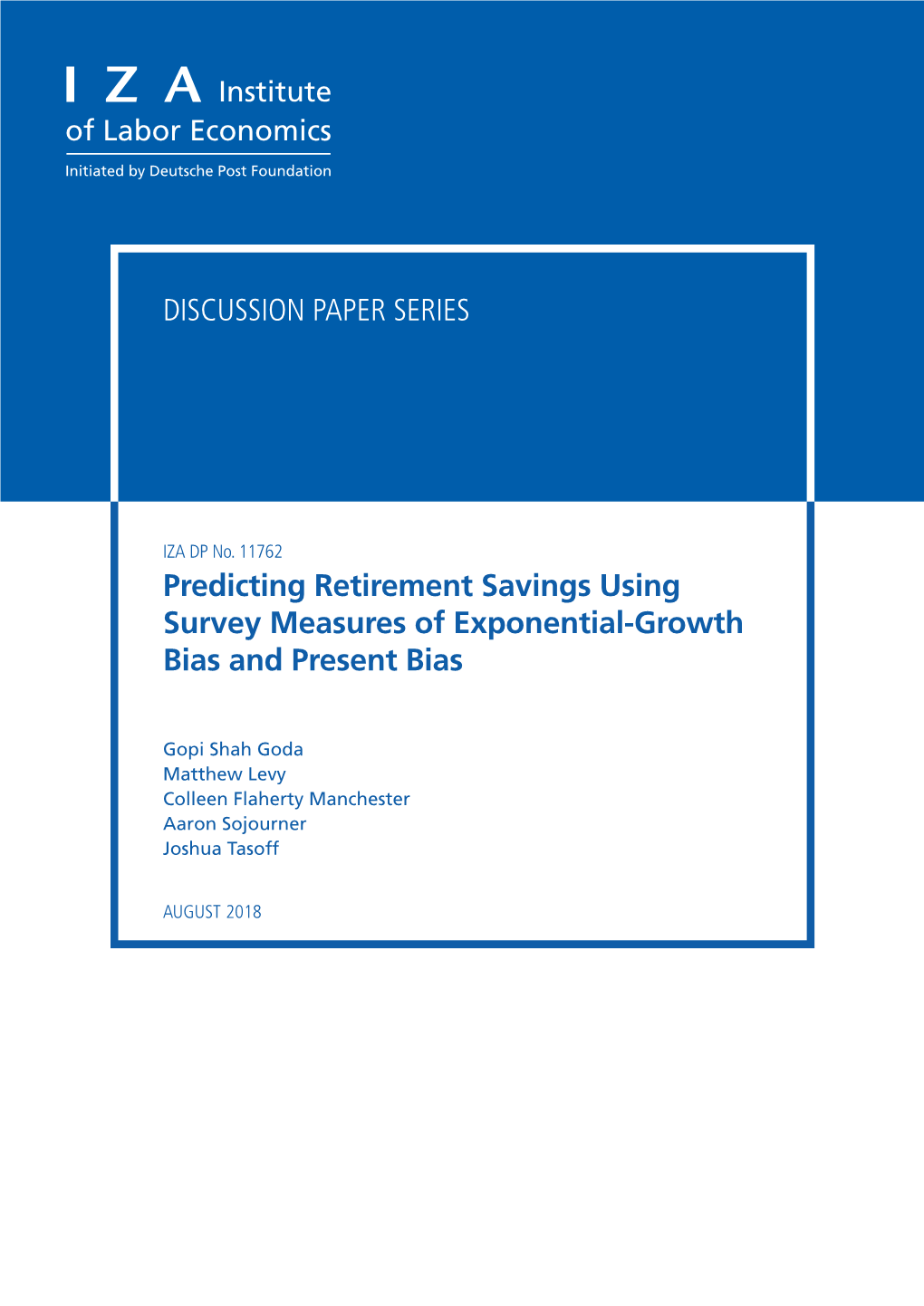 Predicting Retirement Savings Using Survey Measures of Exponential-Growth Bias and Present Bias