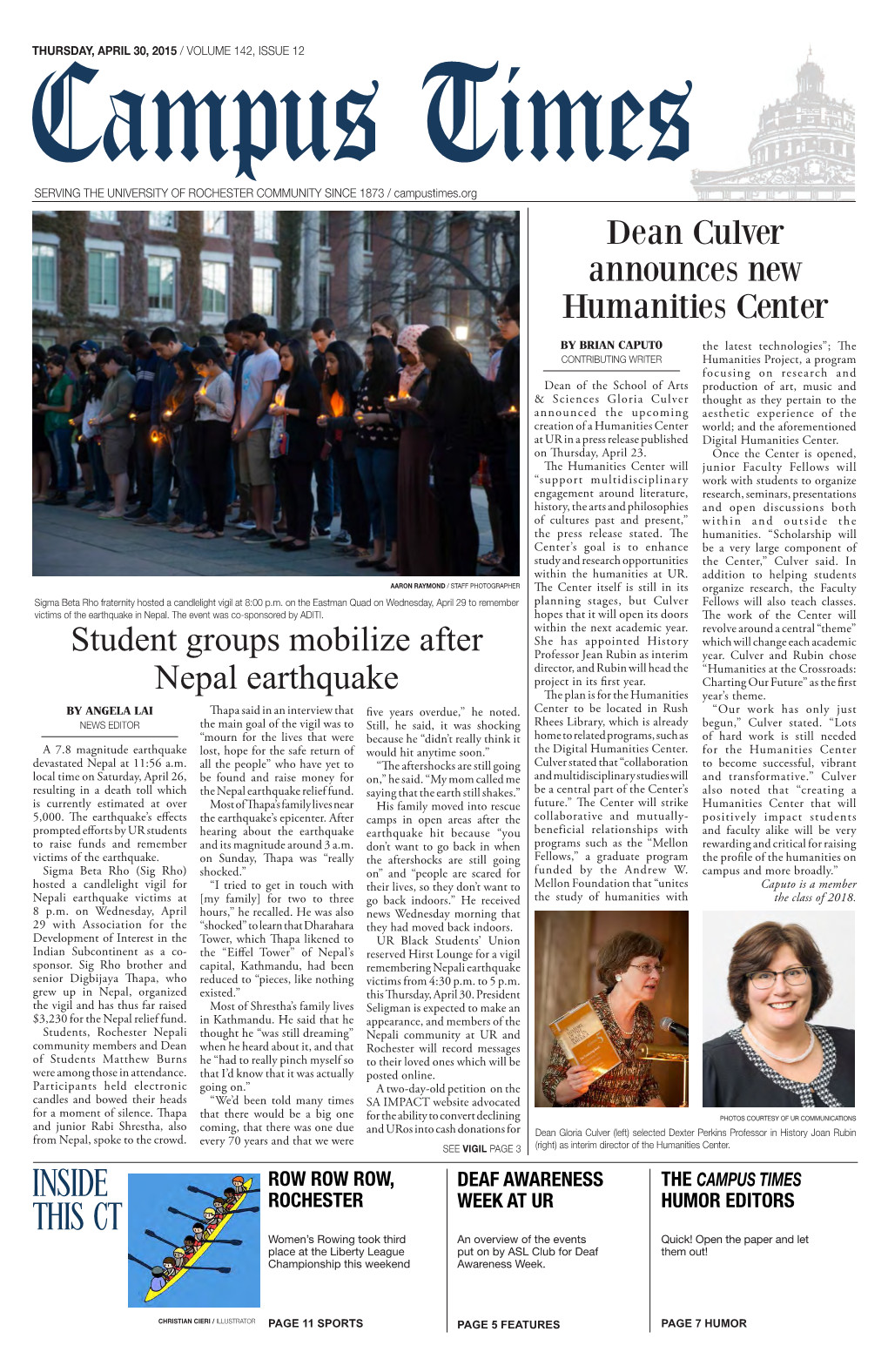 Student Groups Mobilize After Nepal Earthquake