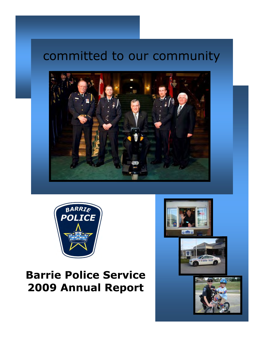 Barrie Police Annual Report 2009