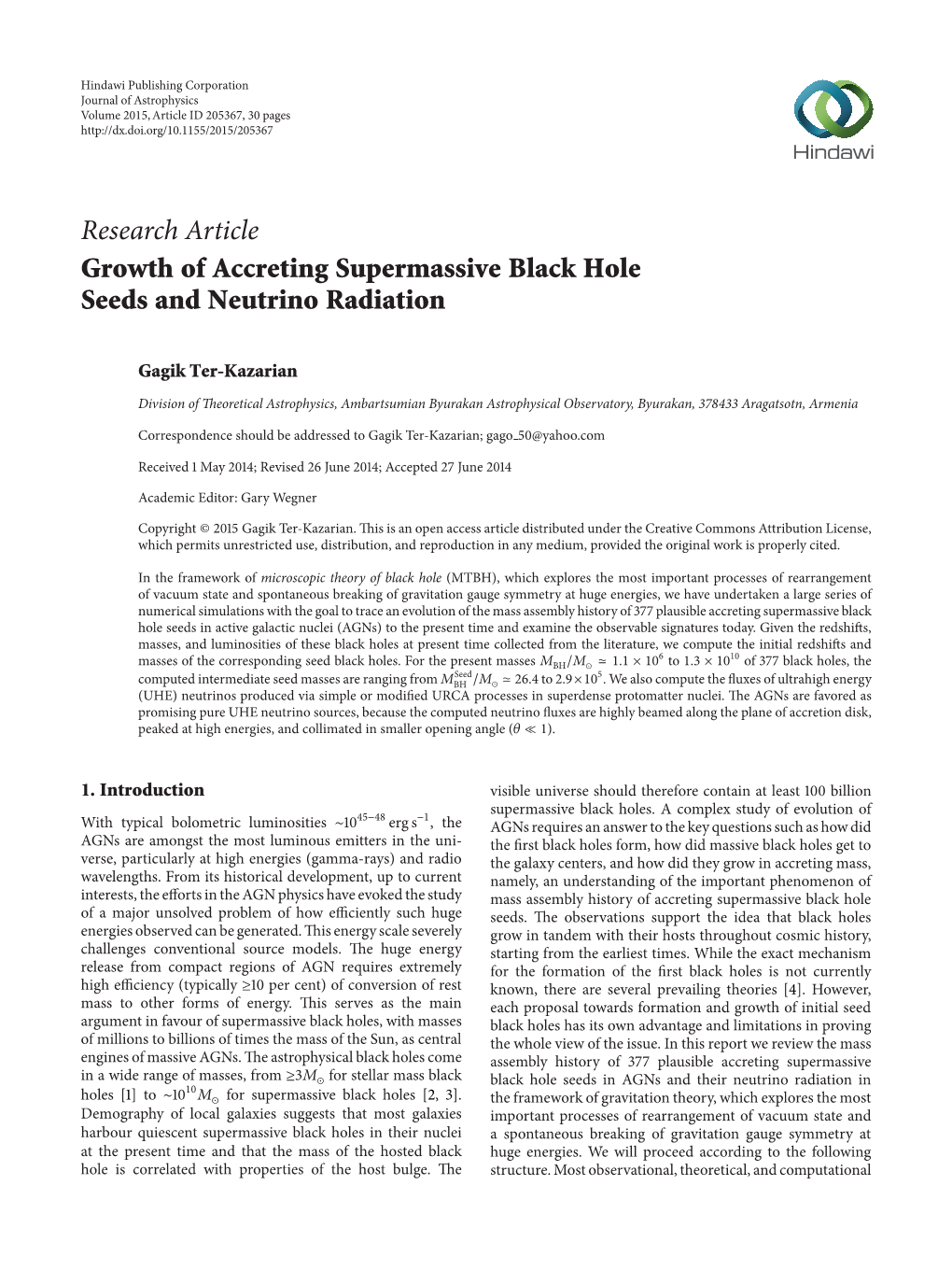 Growth of Accreting Supermassive Black Hole Seeds and Neutrino Radiation