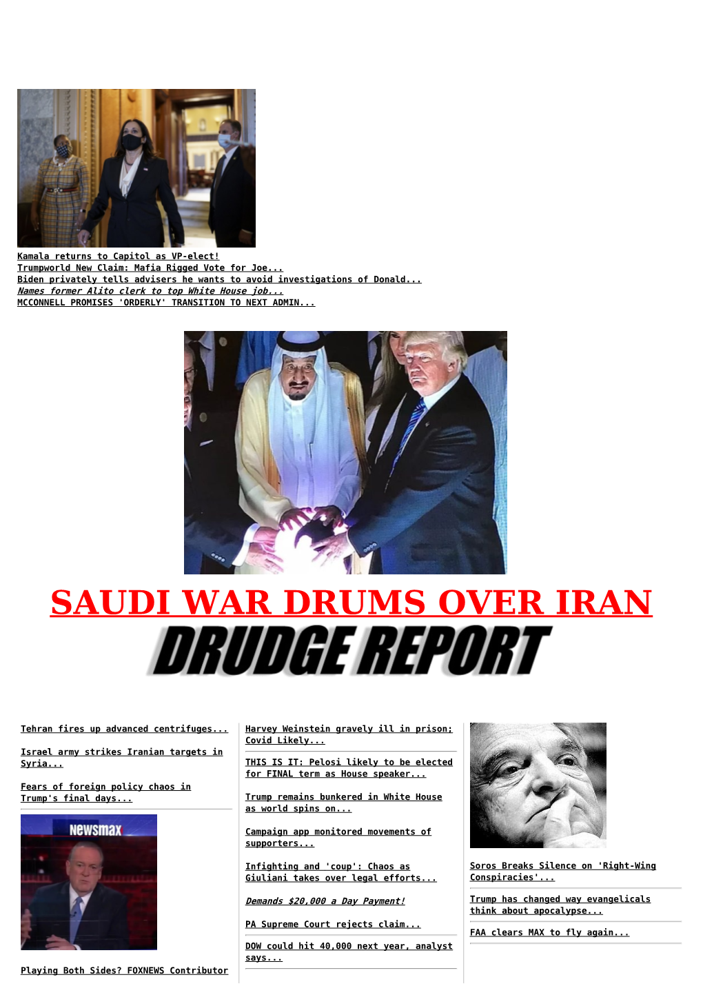 Saudi War Drums Over Iran