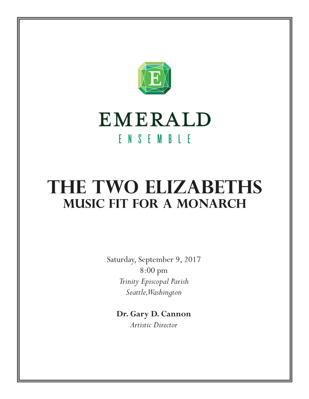 The Two Elizabeths Music Fit for a Monarch