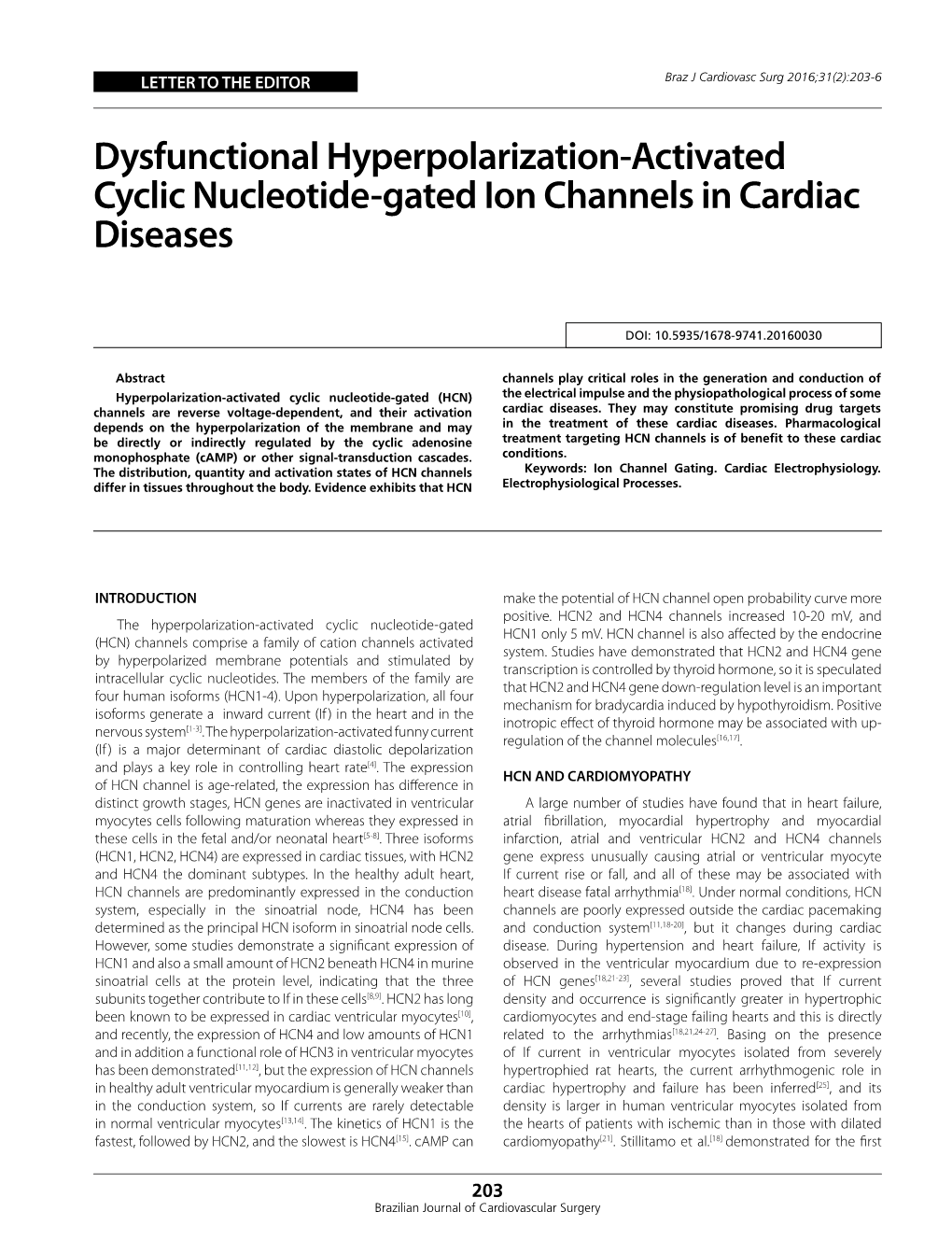 Dysfunctional Hyperpolarization-Activated Cyclic Nucleotide-Gated Ion Channels in Cardiac Diseases