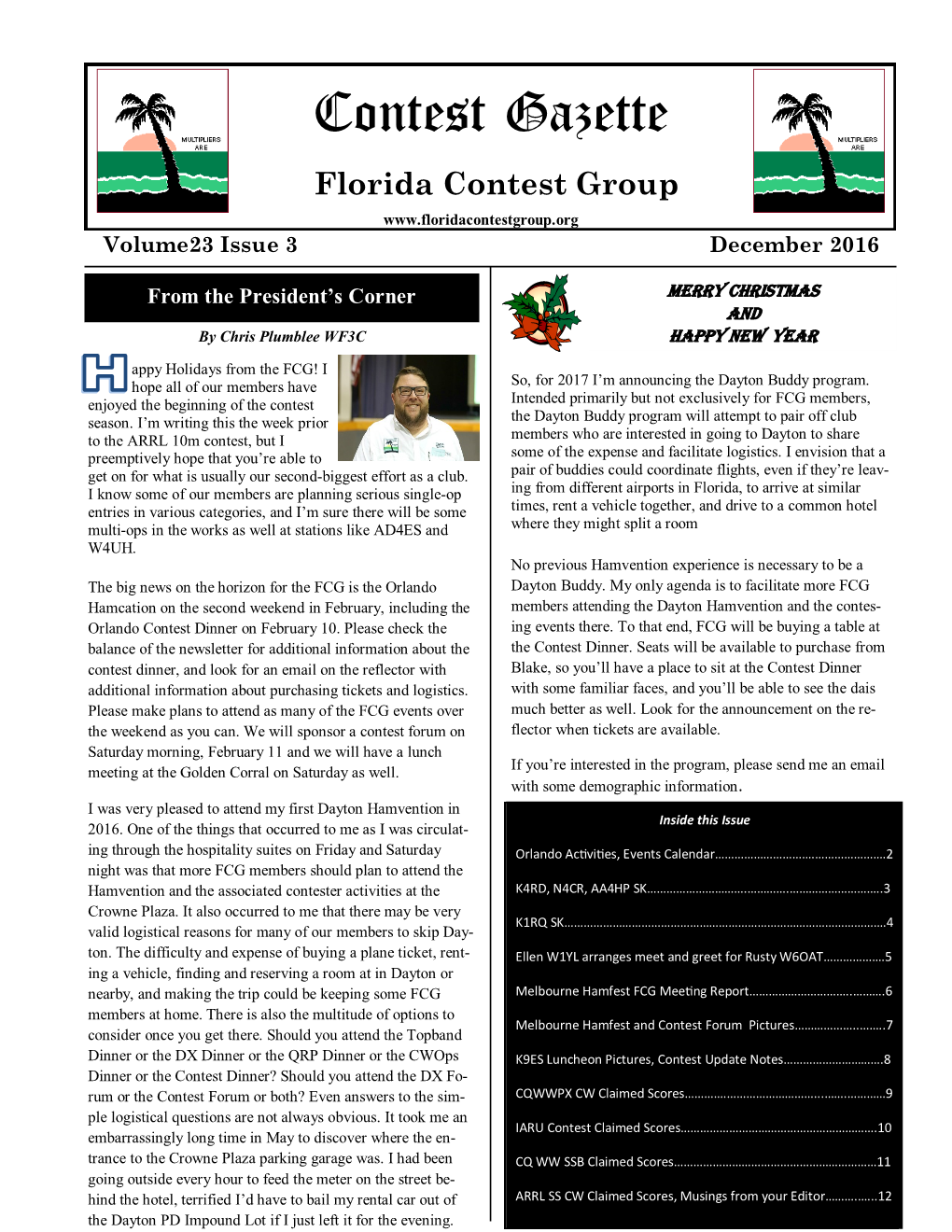 Contest Gazette