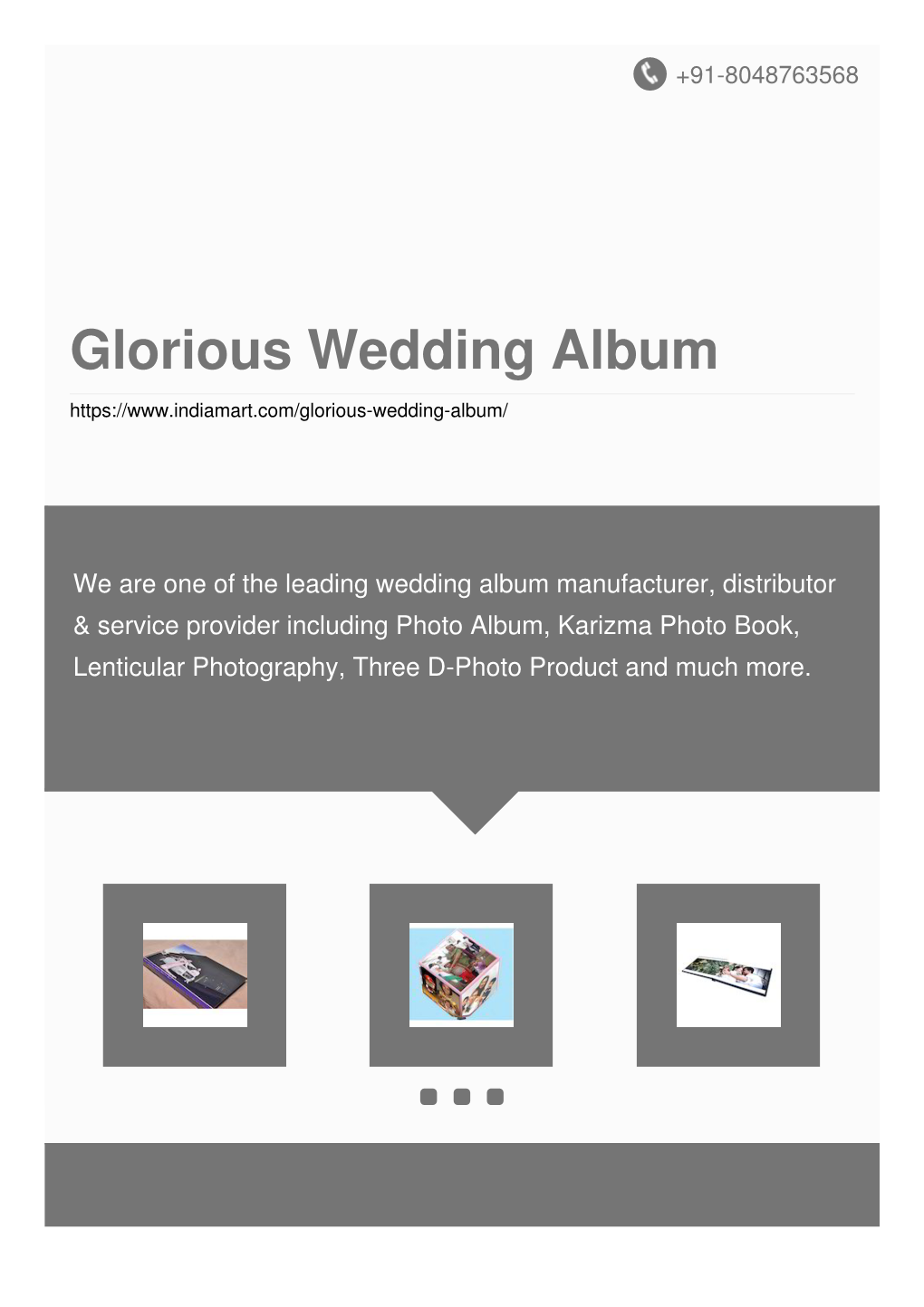 Glorious Wedding Album