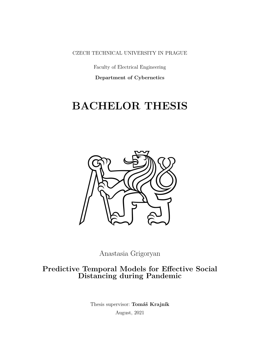 Bachelor Thesis