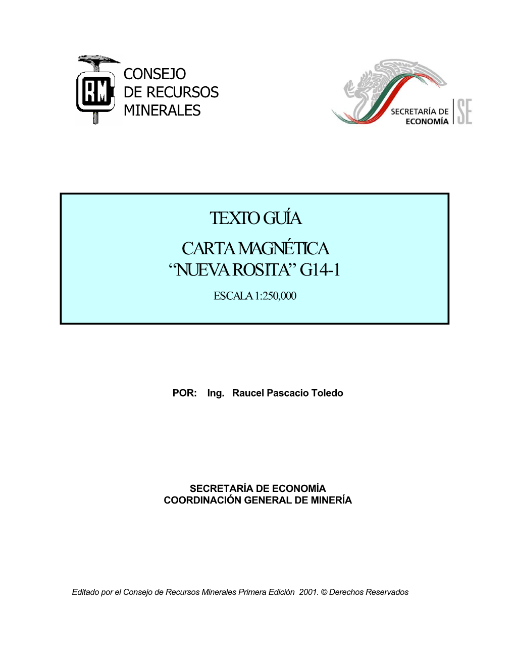 Texto Guía Carta Magnética “Nueva Rosita” G14-1