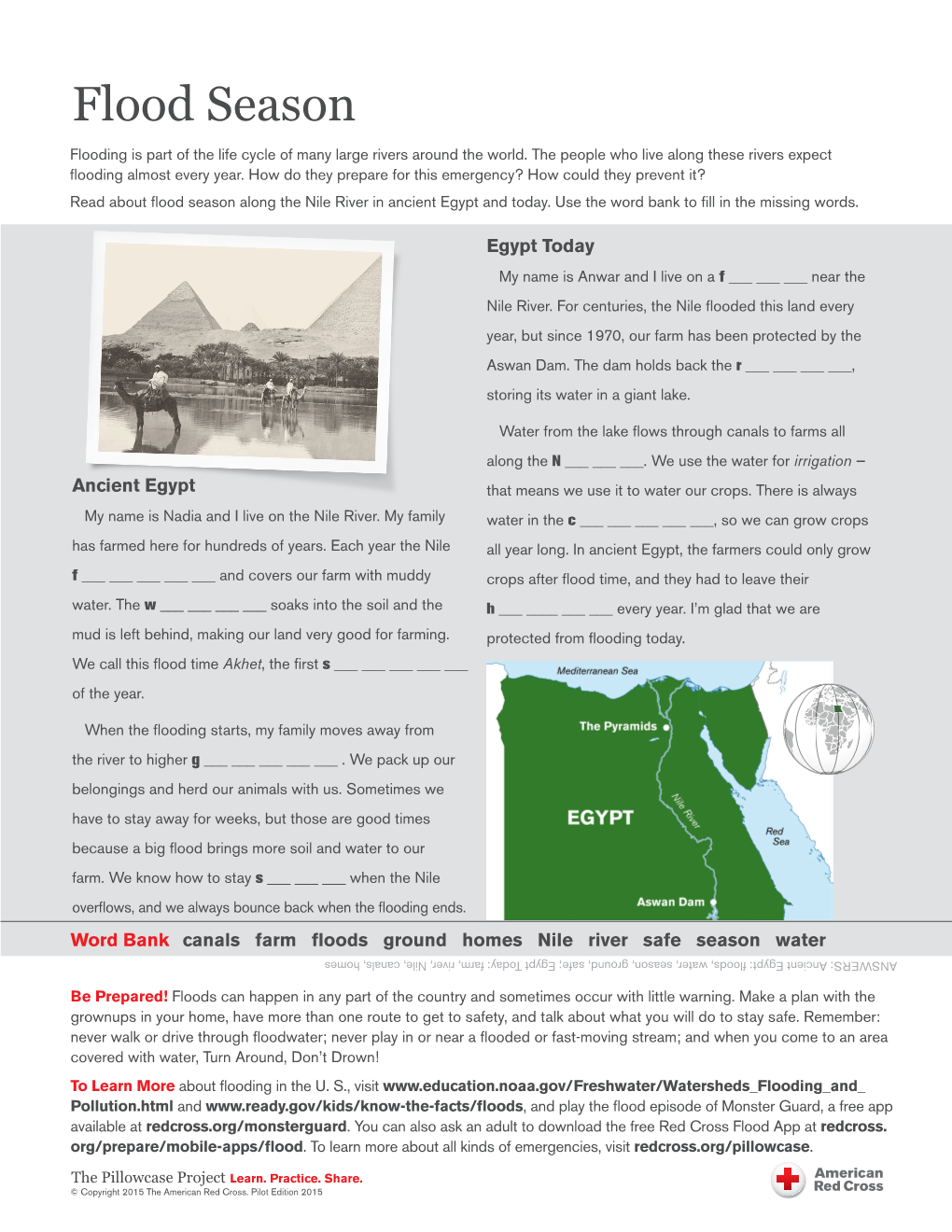 Flood Season Flooding Is Part of the Life Cycle of Many Large Rivers Around the World