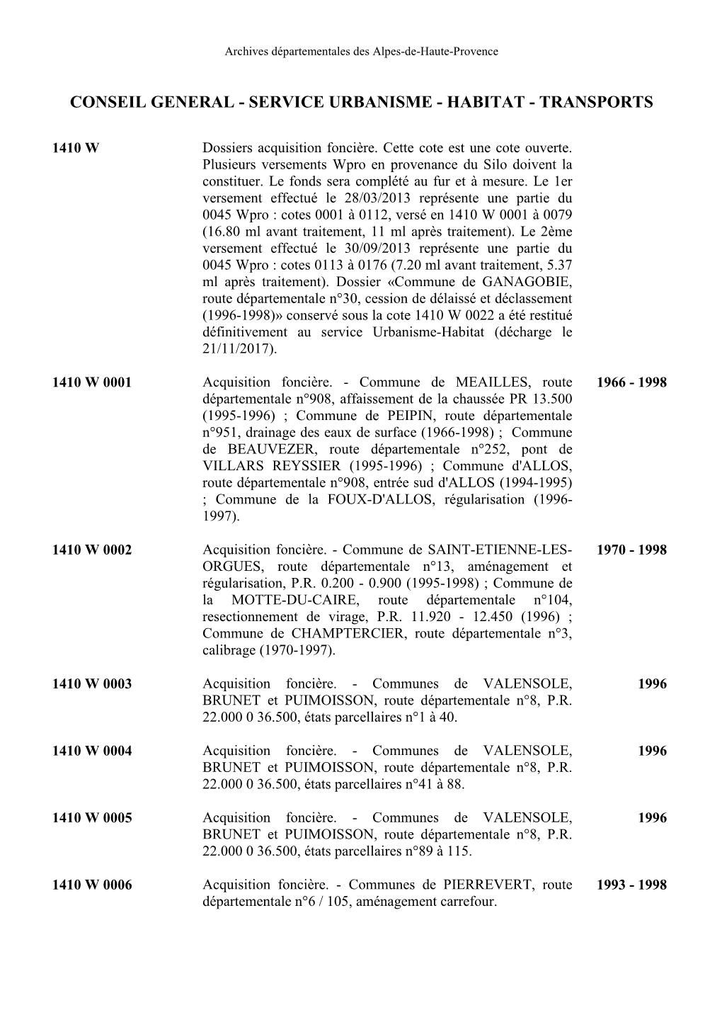 Fonds Numérisés Pour Aide À La Recherche Généalogique