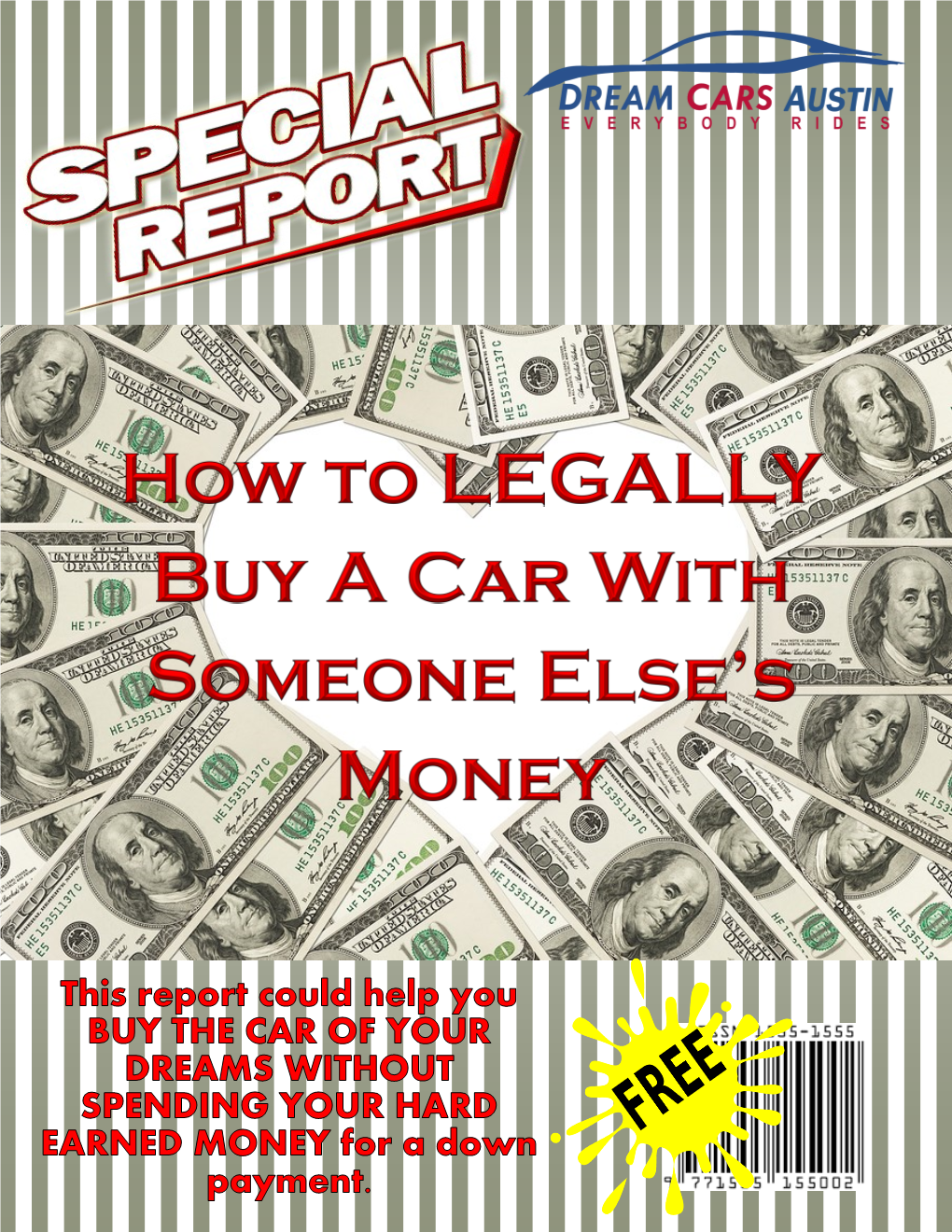 Buy a Car with Someone Else's Money