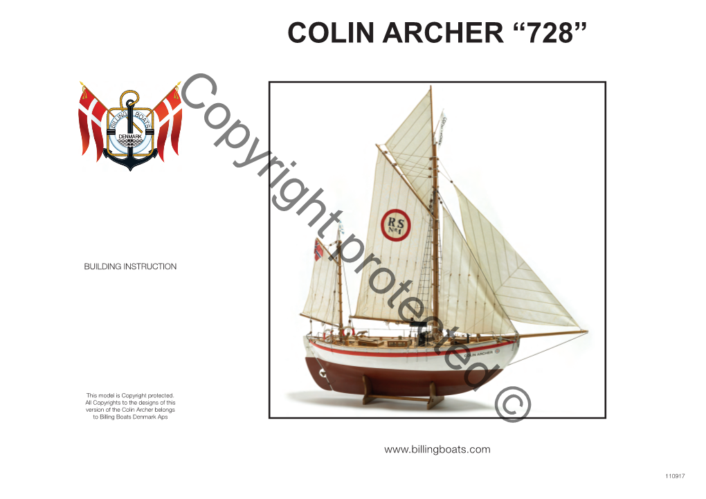 COLIN ARCHER “728” Copyright