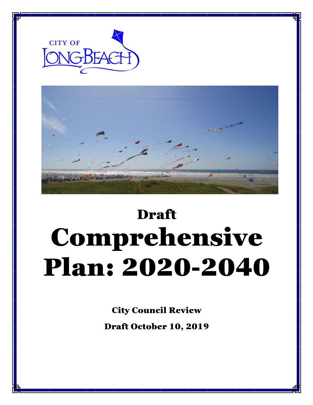 Comprehensive Plan: 2020-2040