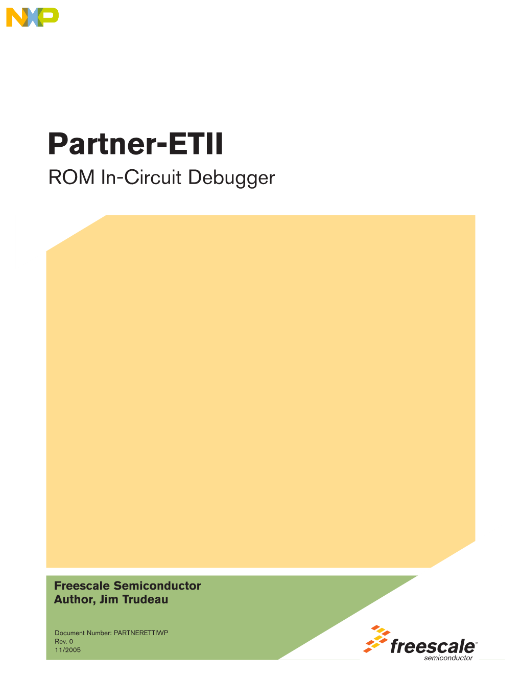 Partner-ETII ROM In-Circuit Debugger