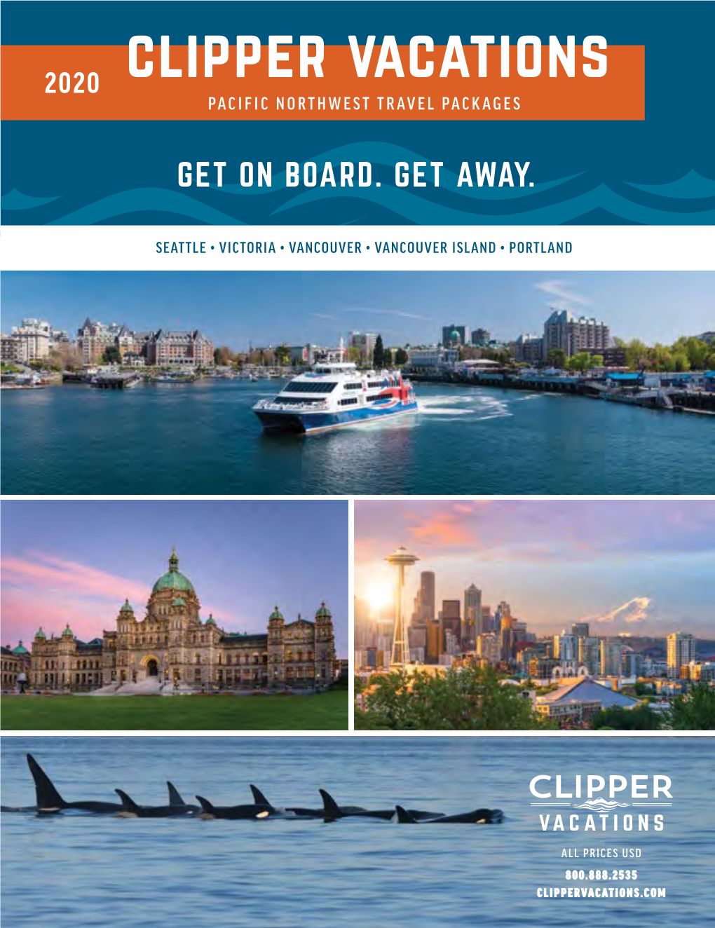 Clipper Vacations PACIFIC NORTHWEST TRAVEL PACKAGES