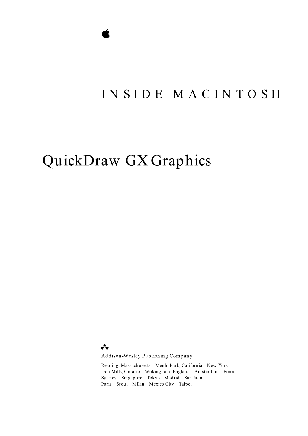 Quickdraw GX Graphics