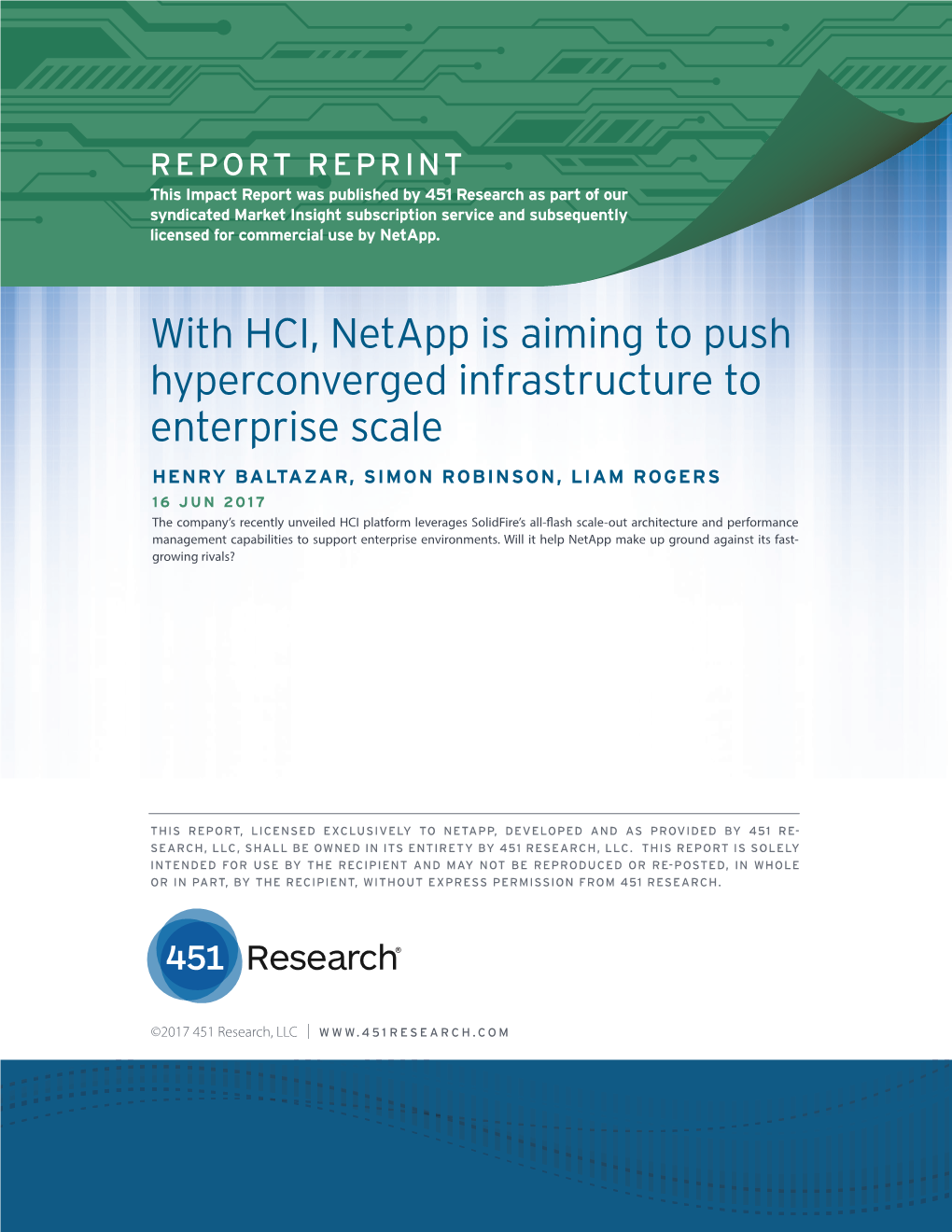 With HCI, Netapp Is Aiming to Push Hyperconverged Infrastructure To