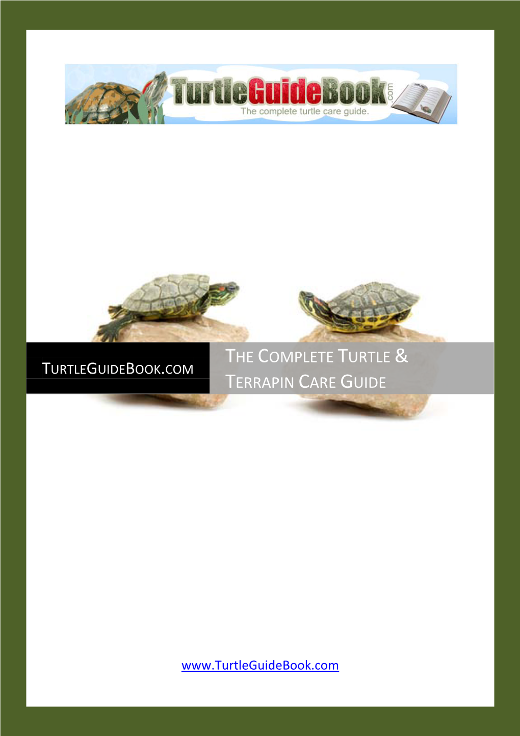 The Complete Turtle & Terrapin Care Guide