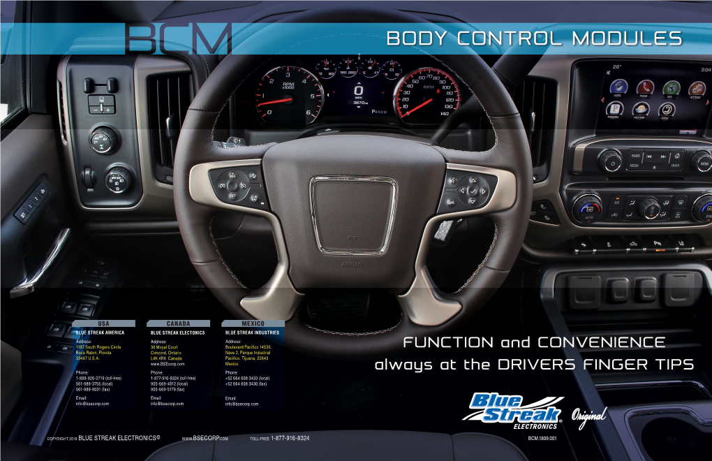 Body Control Modules