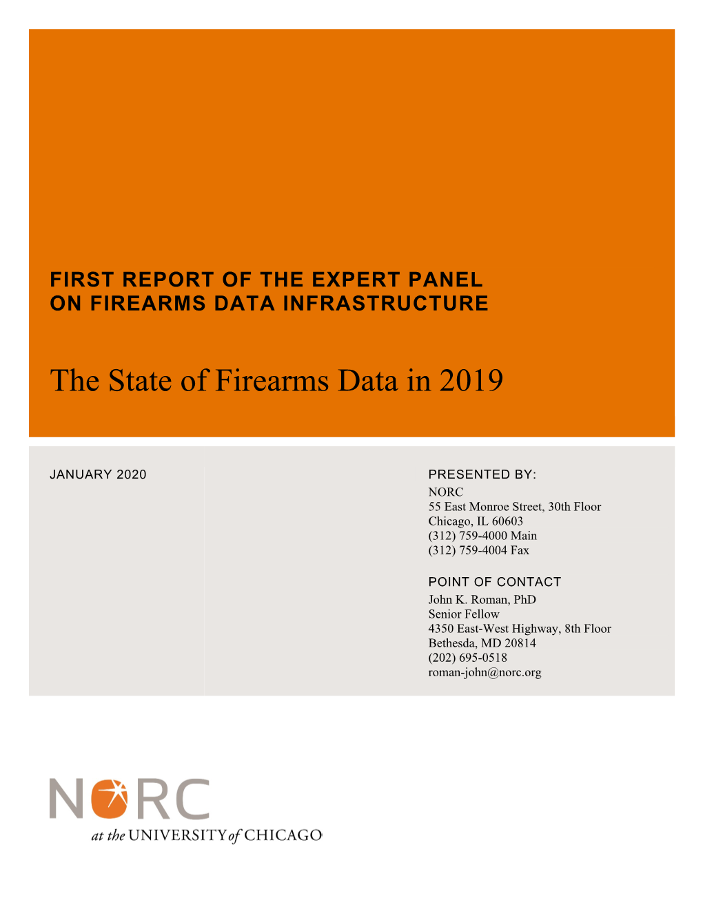 The State of Firearms Data in 2019