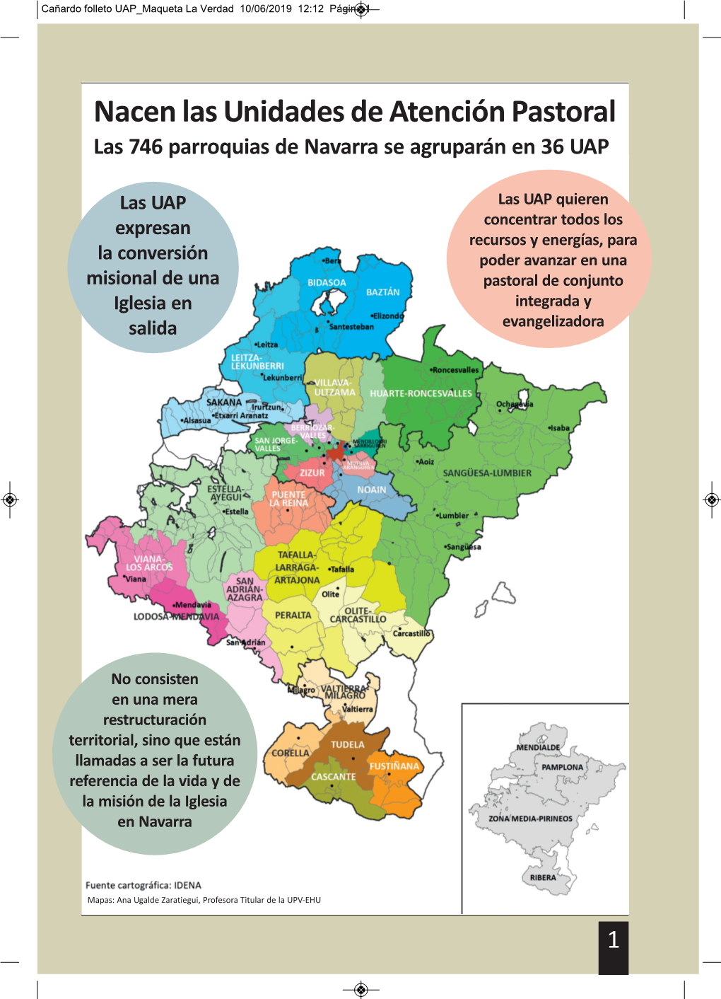 Nacen Las Unidades De Atención Pastoral Las 746 Parroquias De Navarra Se Agruparán En 36 UAP