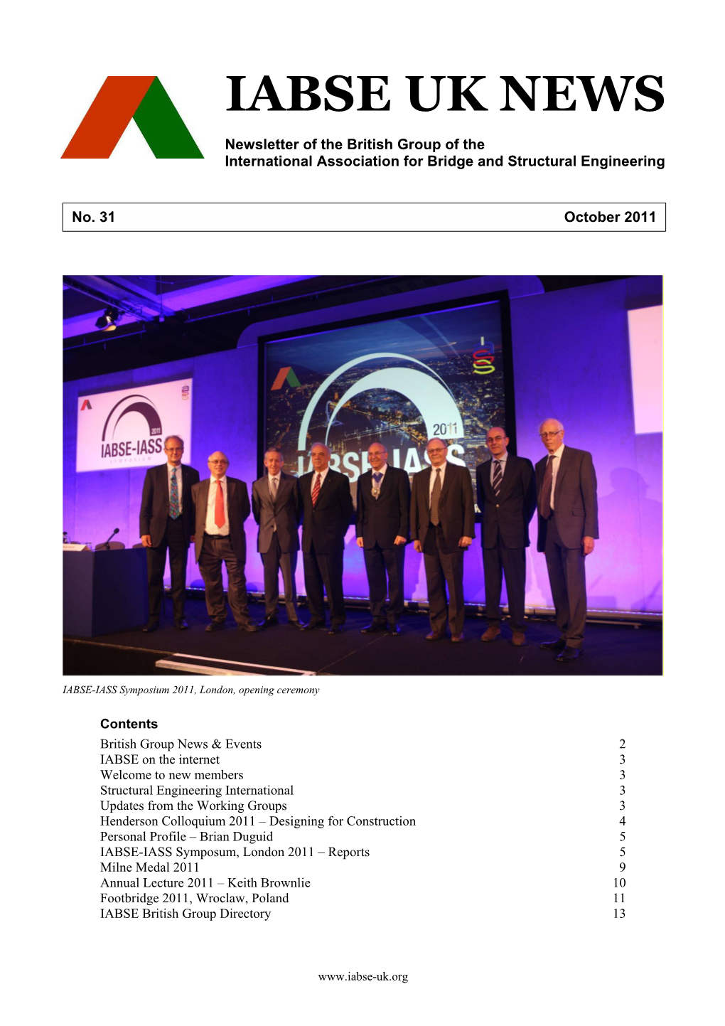 Iabse Uk News