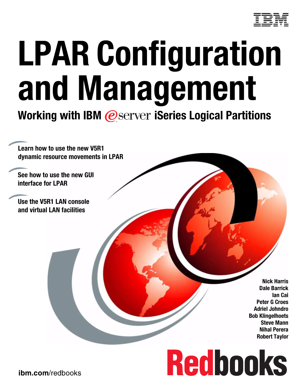 Working with IBM Iseries Logical Partitions Front Cover
