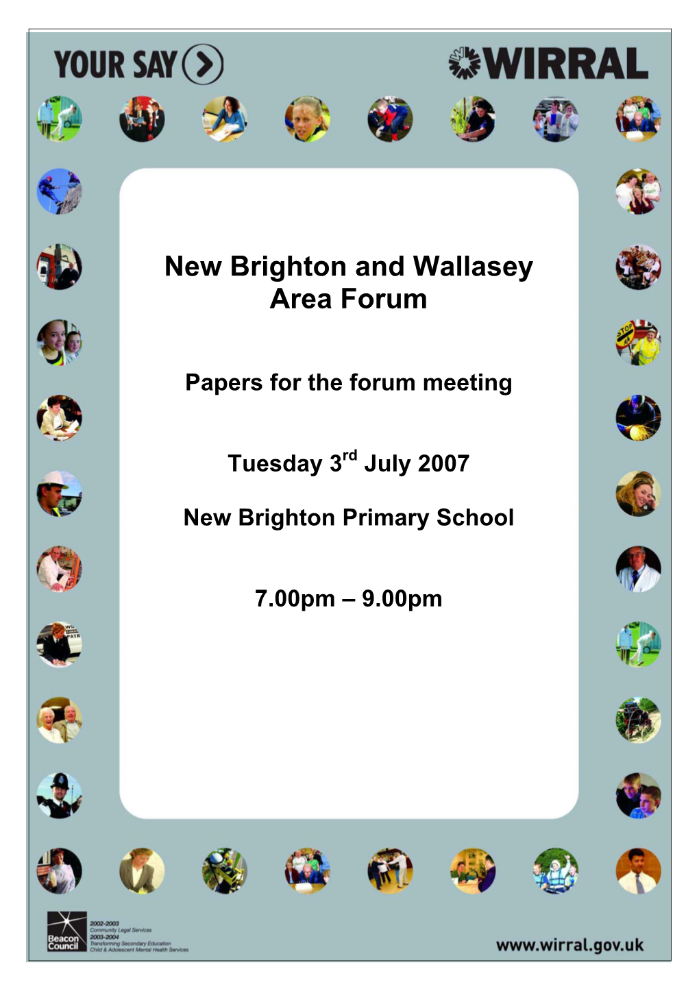 New Brighton and Wallasey Area Forum