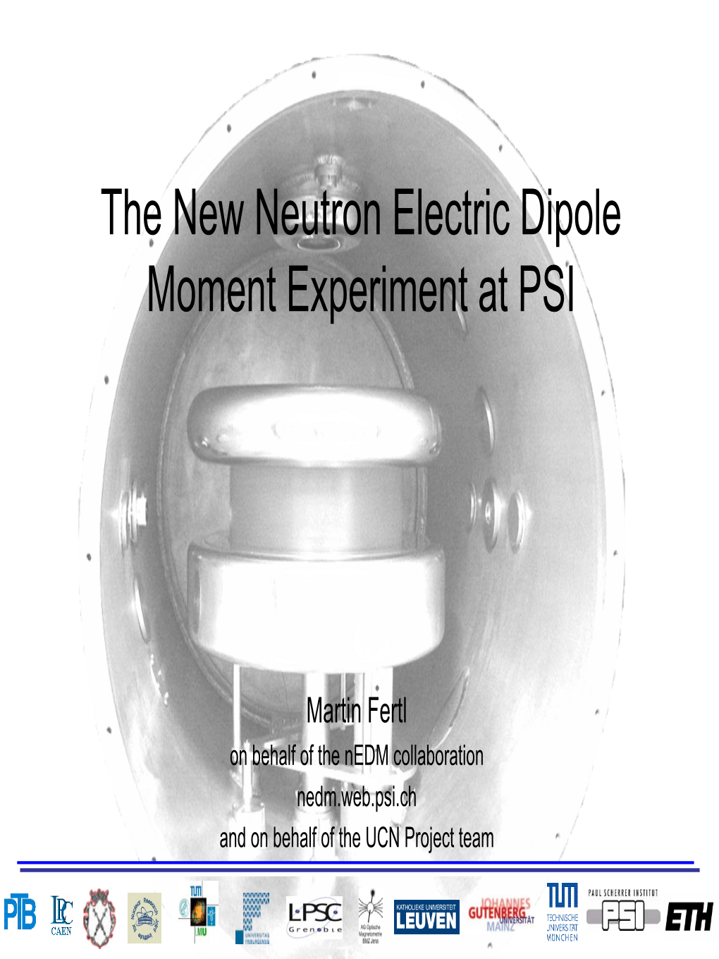 The New Neutron Electric Dipole Moment Experiment at PSI