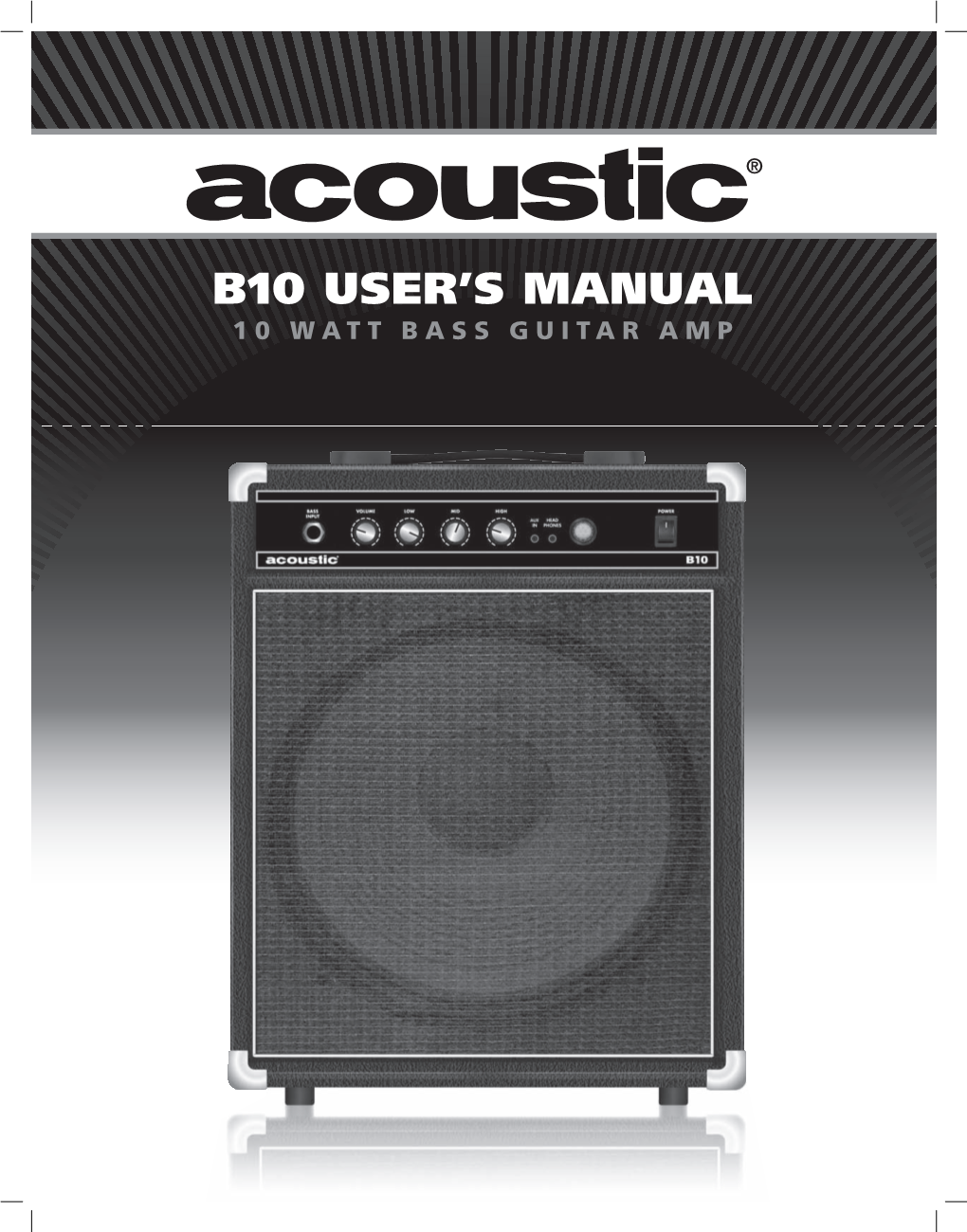 B10 User's Manual