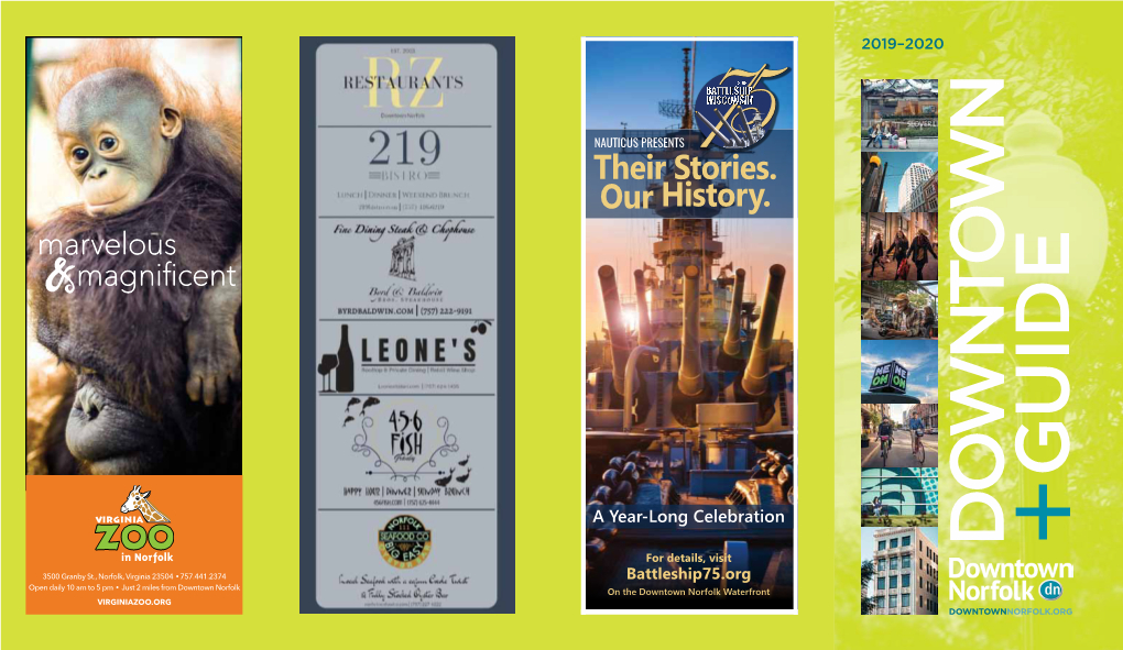 Their Stories. Our History. Marvelous &Magnificent 75 GUIDE