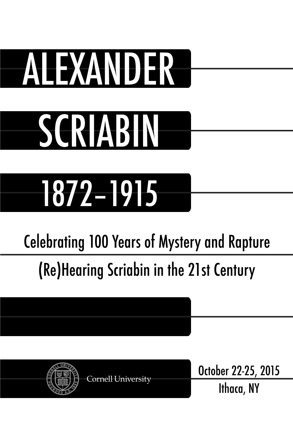 Alexander Scriabin 1872–1915