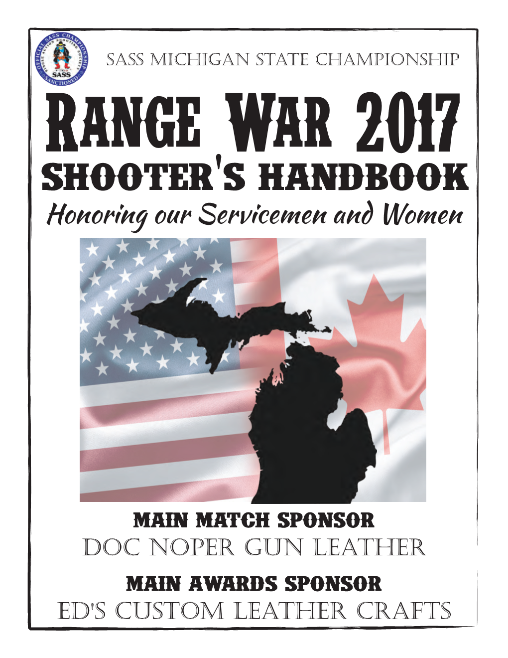 Shooter's Handbook Honoring Our Servicemen and Women