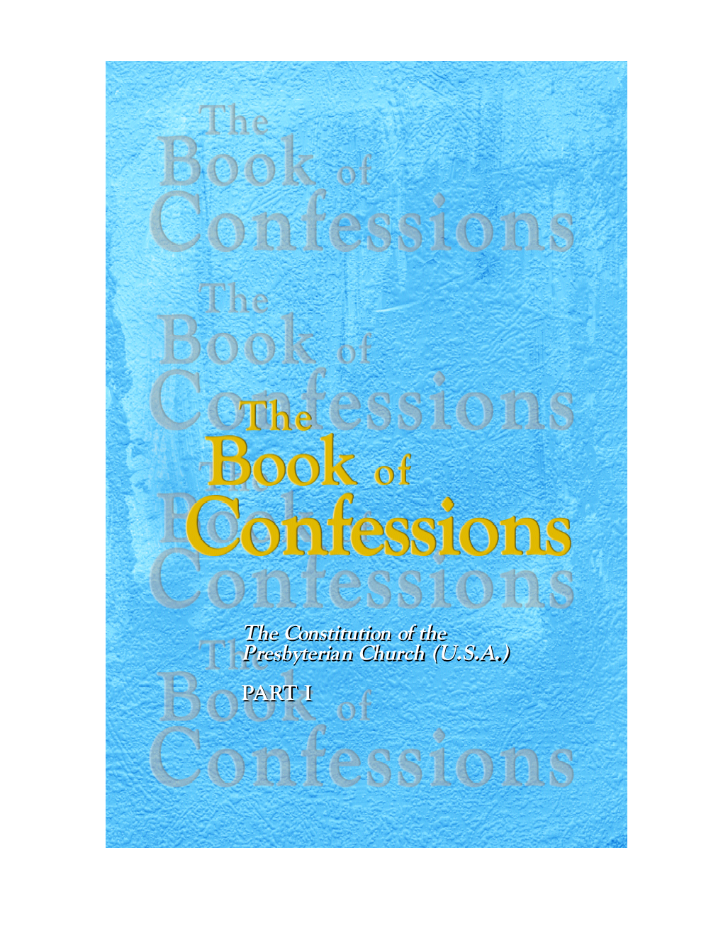 '04 Book of Confessions