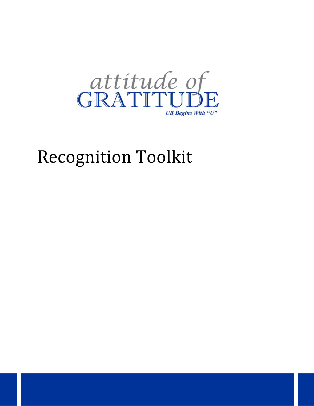 Employee Recognition Toolkit