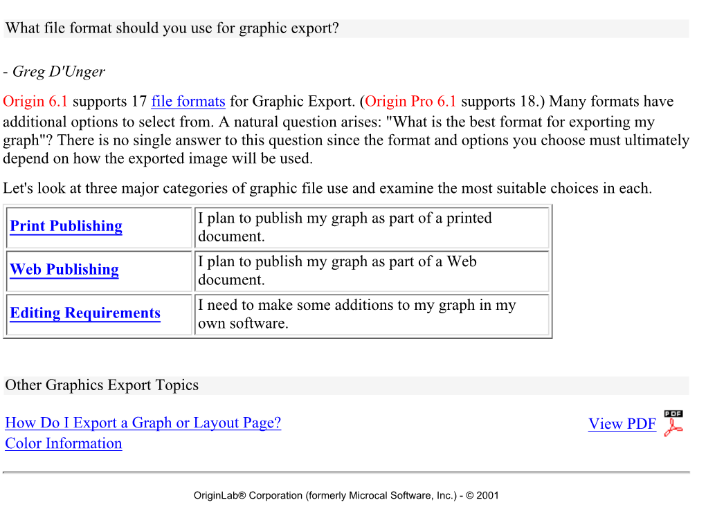 What File Format Should You Use for Graphic Export? - Main