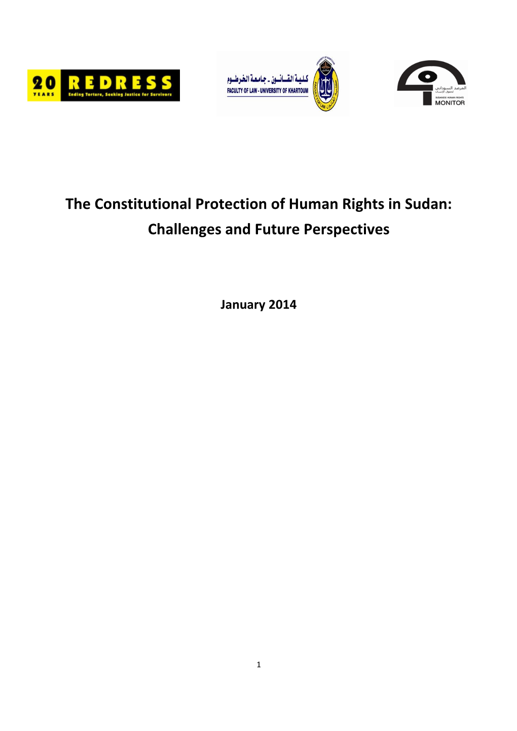 The Constitutional Protection of Human Rights in Sudan: Challenges and Future Perspectives