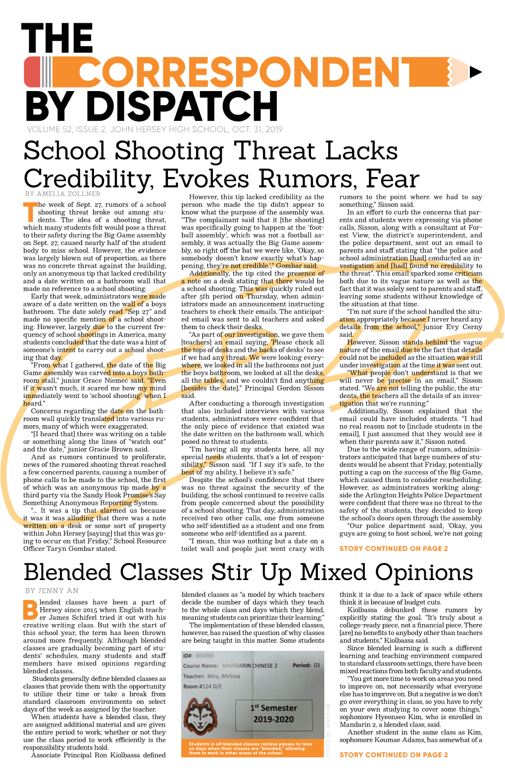 School Shooting Threat Lacks Credibility, Evokes Rumors, Fear