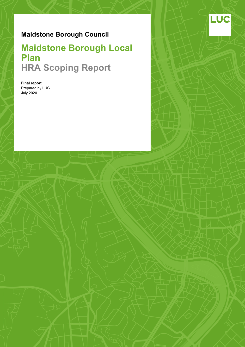 HRA Scoping Report