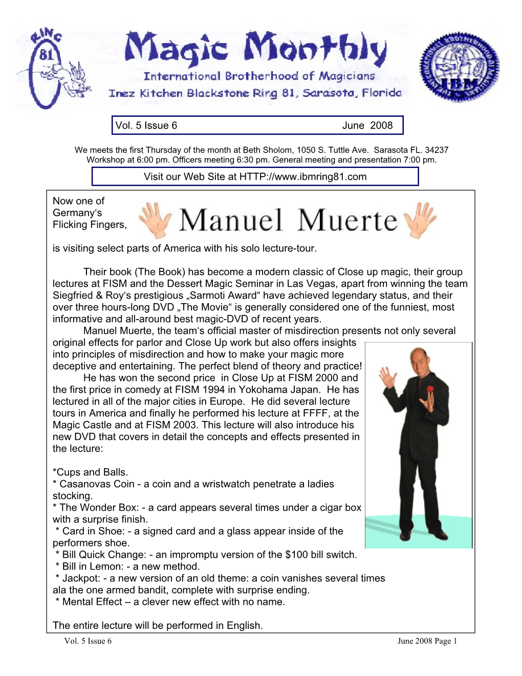 June 2008 Newsletter.Pub