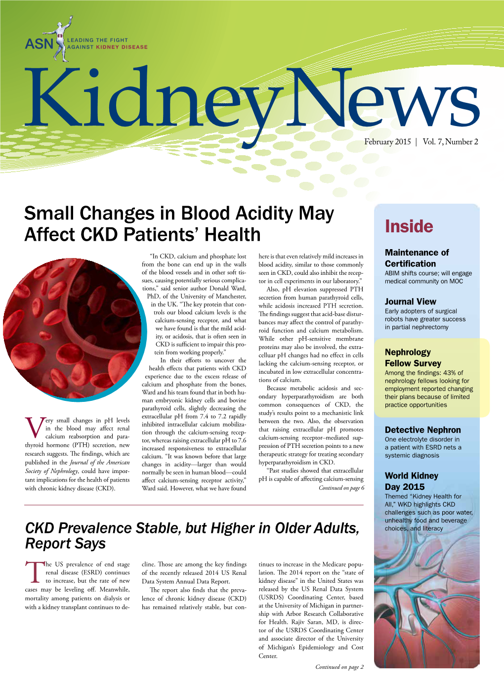 Small Changes in Blood Acidity May Affect CKD Patients' Health